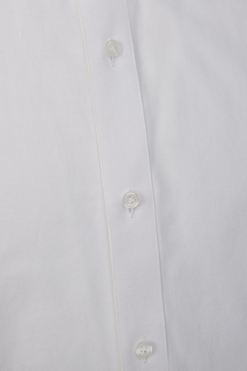 Cotton Pinpoint Shirt - The Drafting Room