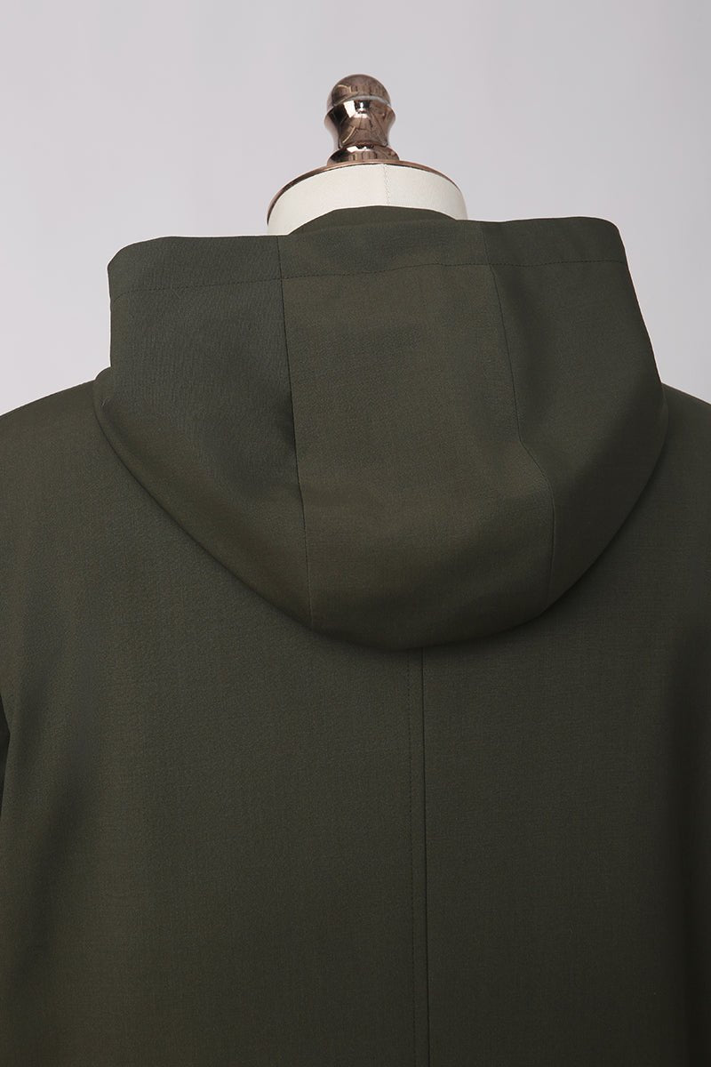 Wool - Blend Utility Jacket - The Drafting Room
