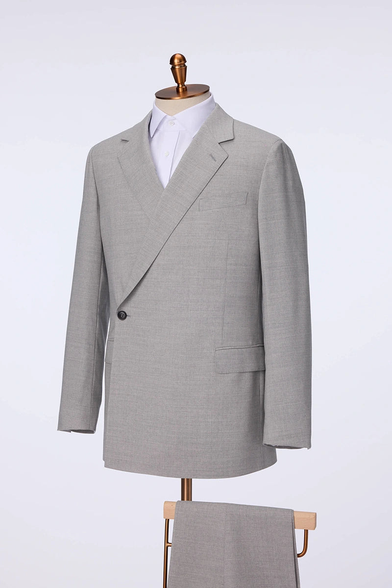 Classic Wool Business Suit