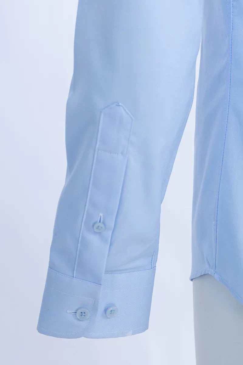 Structured V Collar Business Shirt