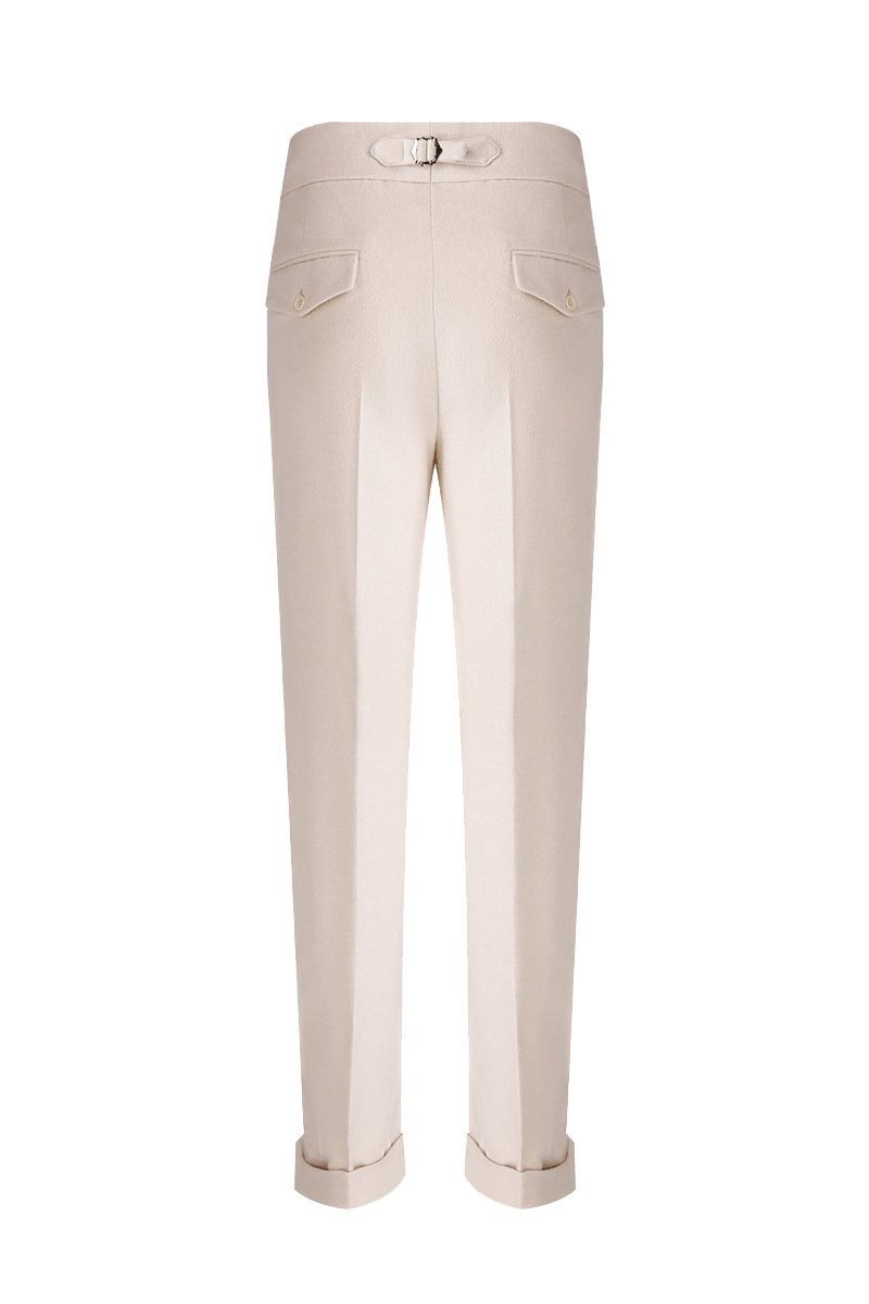 Camel Cashmere & Silk Double - Breasted Suit - The Drafting Room