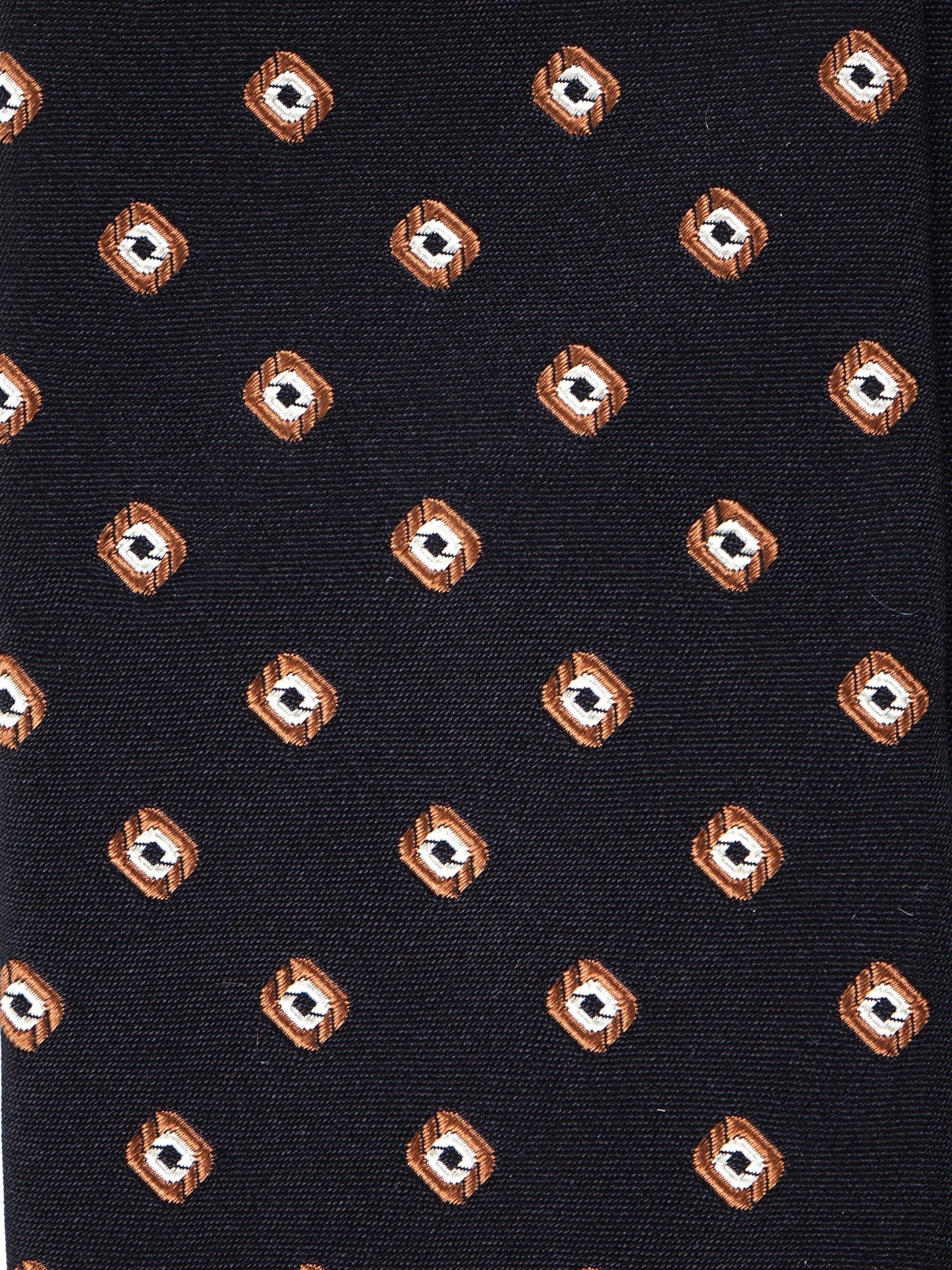 Luxury 3-Fold Silk Necktie in Black