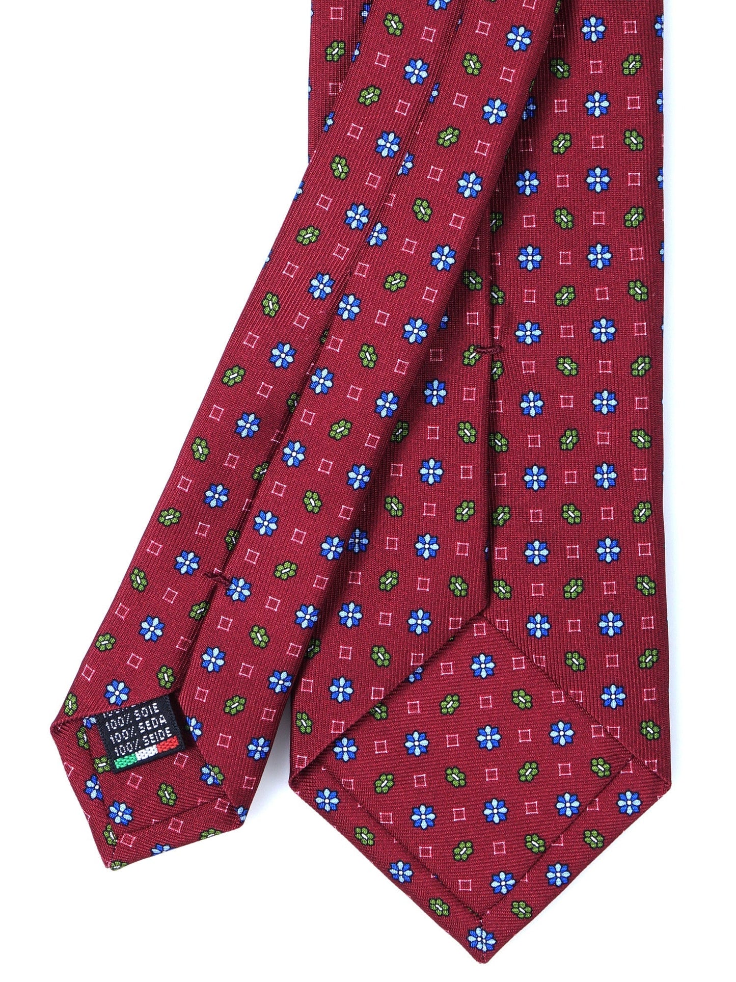 Luxury Silk Necktie in Red