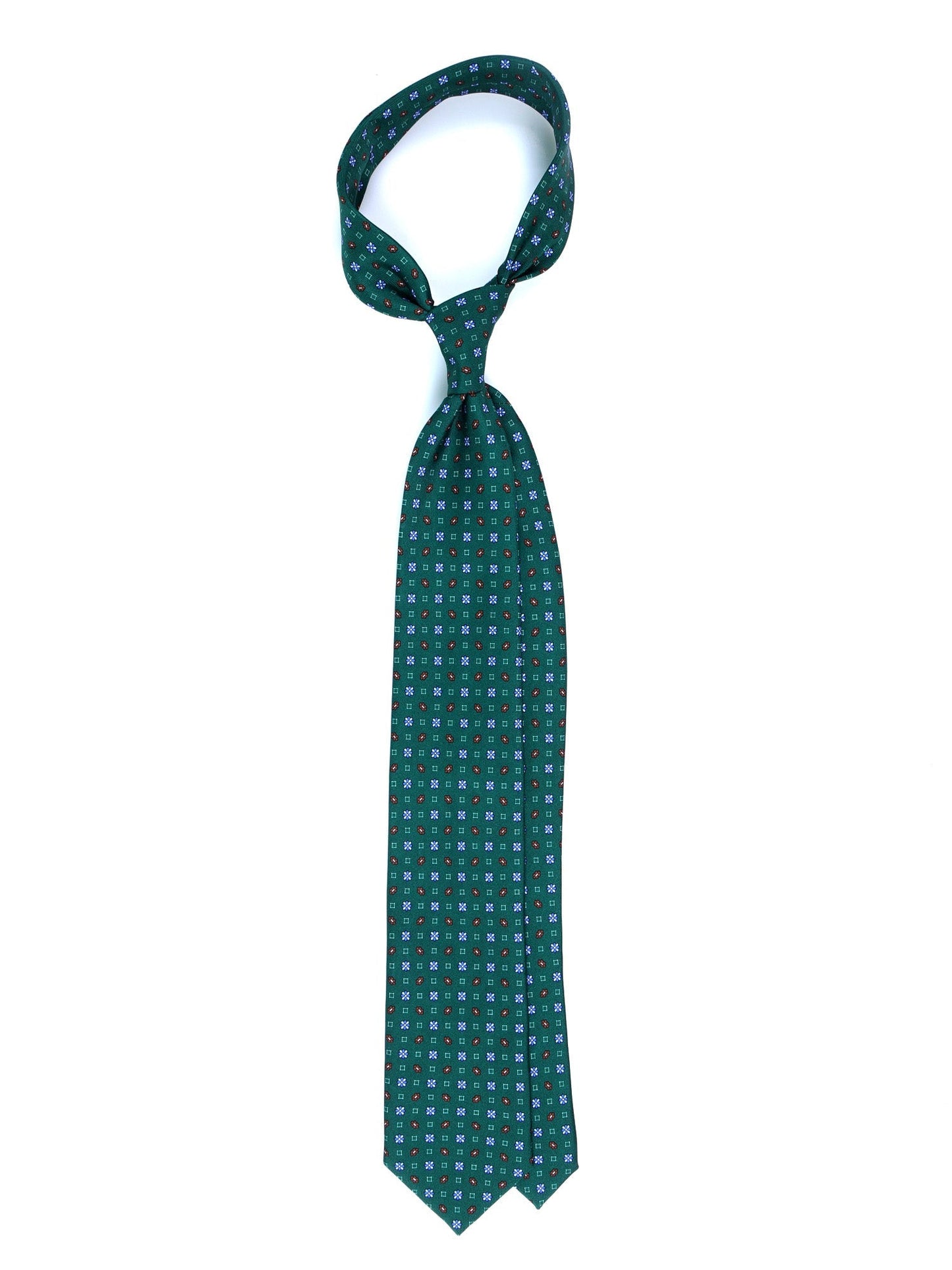 Luxury Silk Necktie in Green