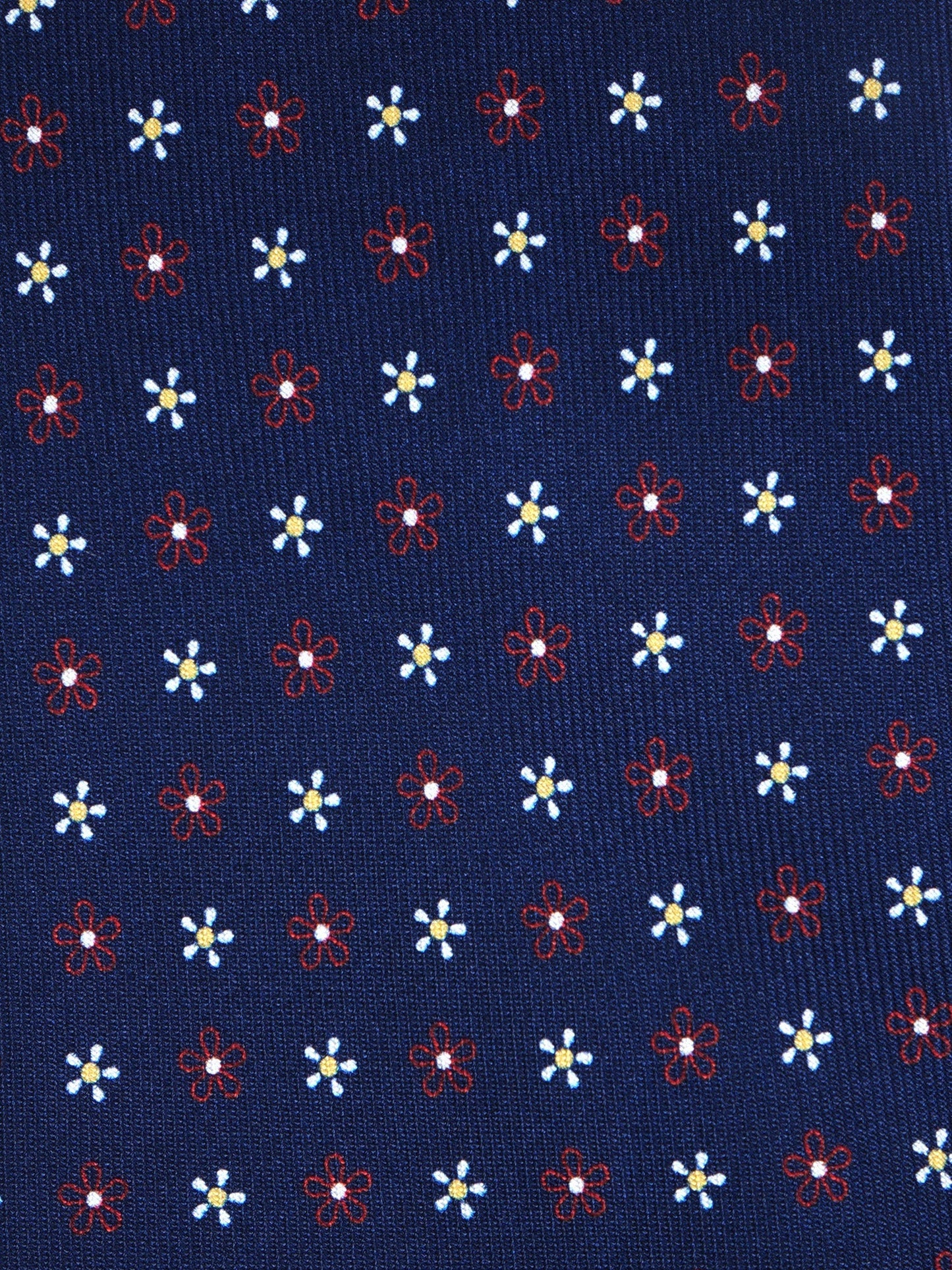 Luxury 3-Fold Silk Necktie in Blue