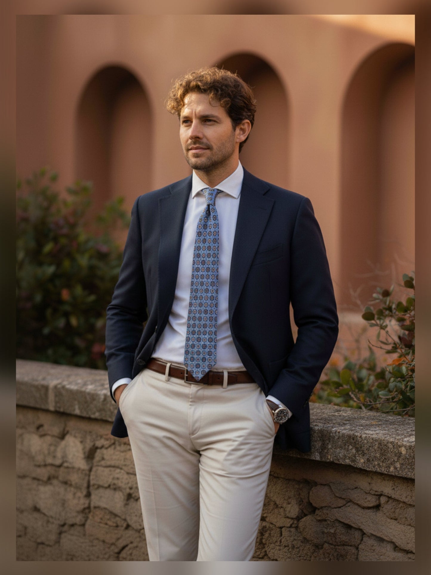 Luxury Silk Necktie in Teal