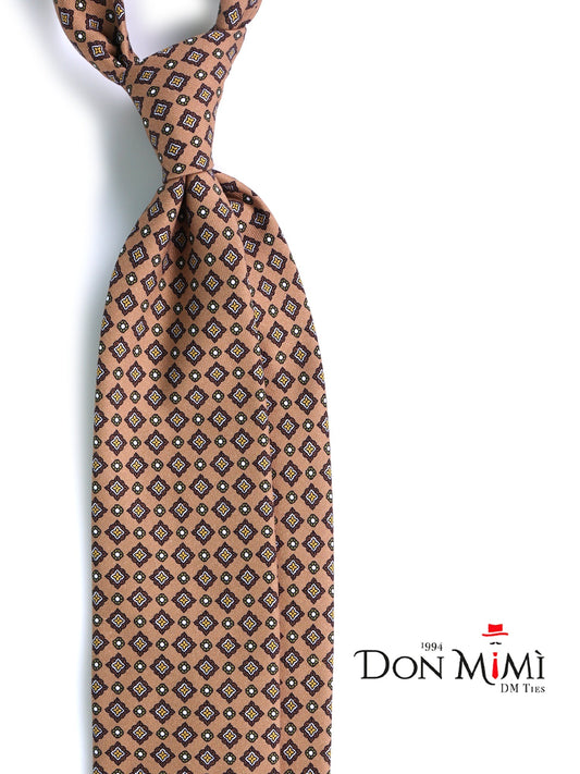 Luxury Silk Necktie in Beige