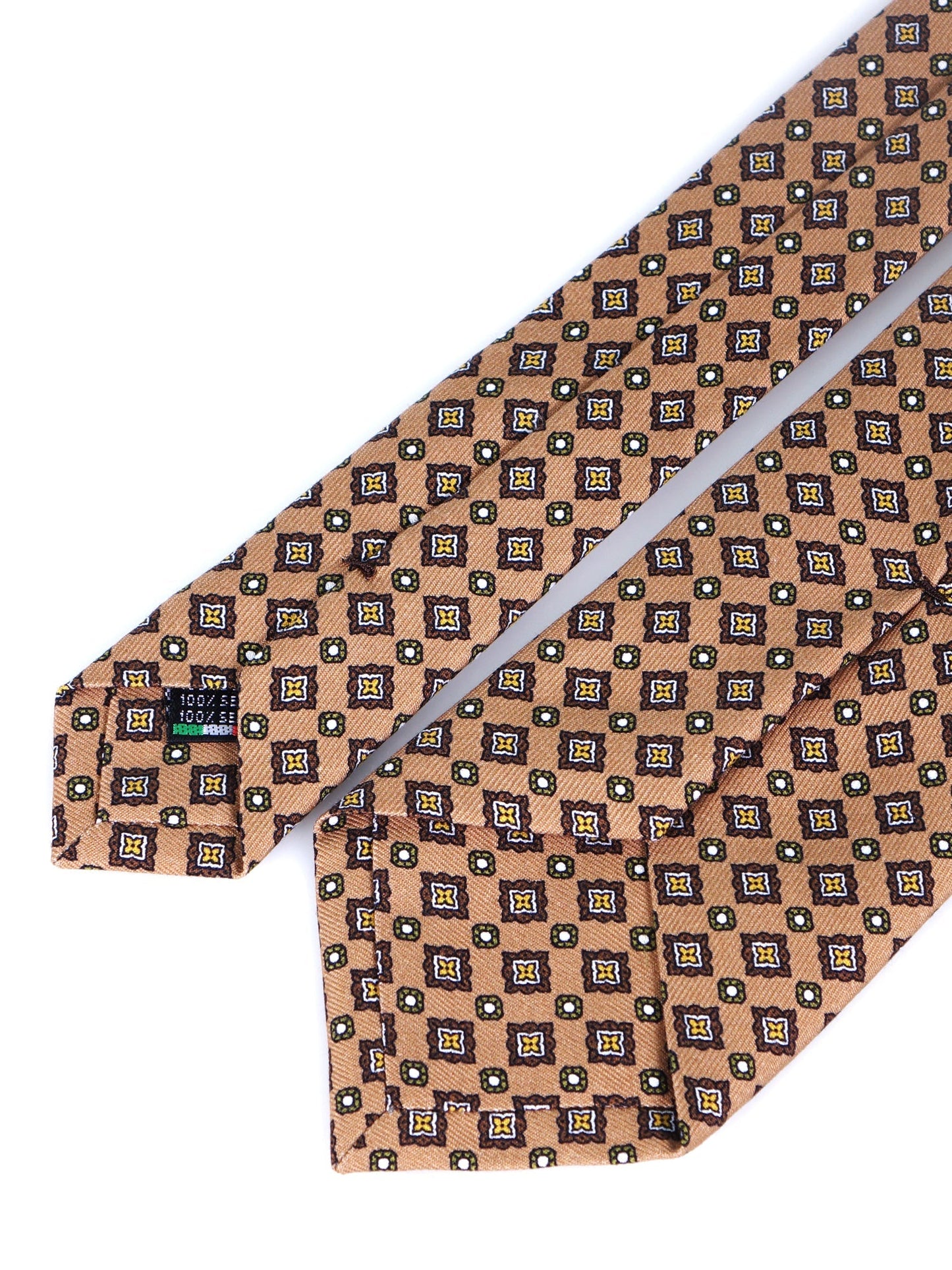 Luxury Silk Necktie in Beige