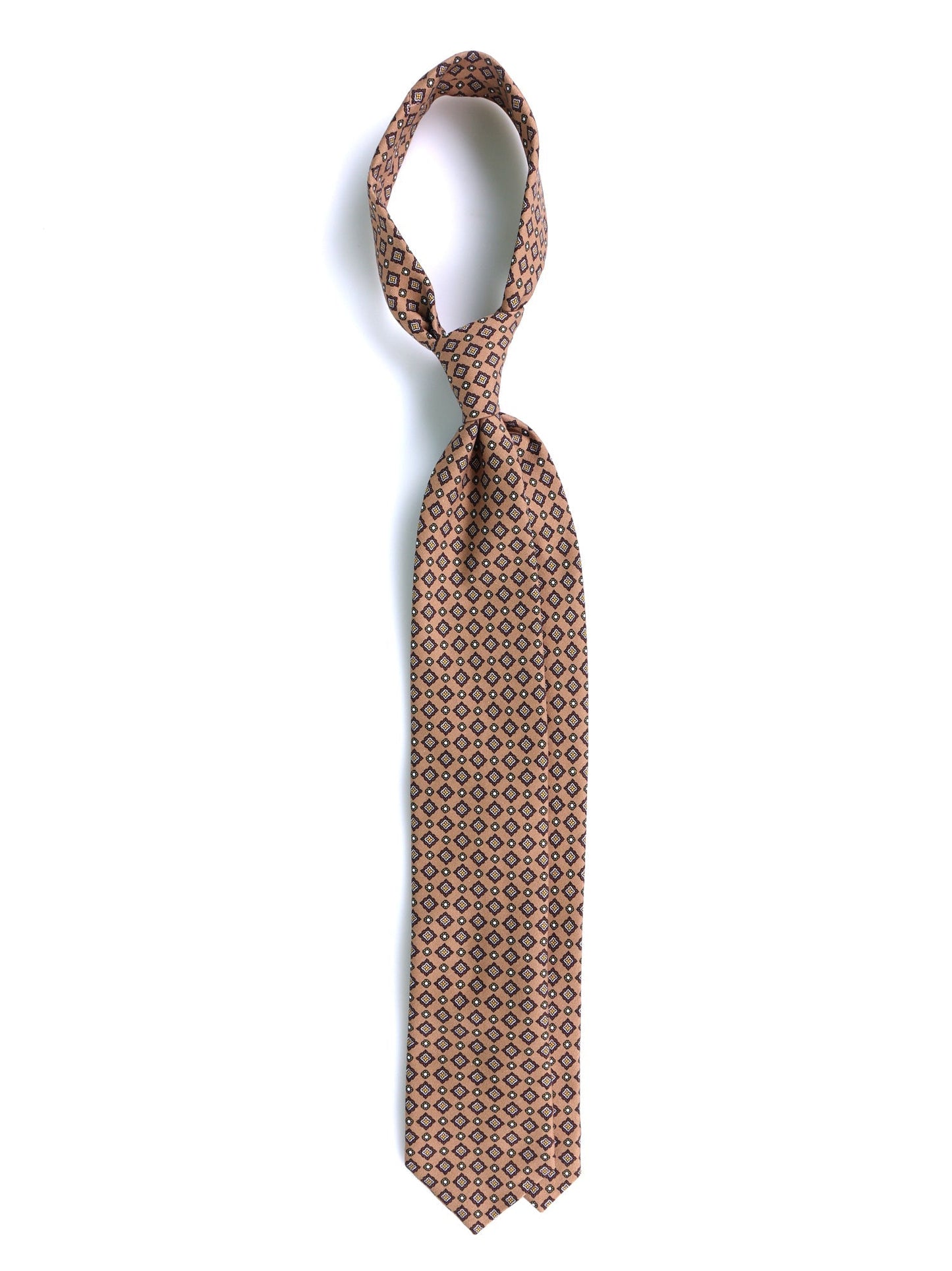 Luxury Silk Necktie in Beige