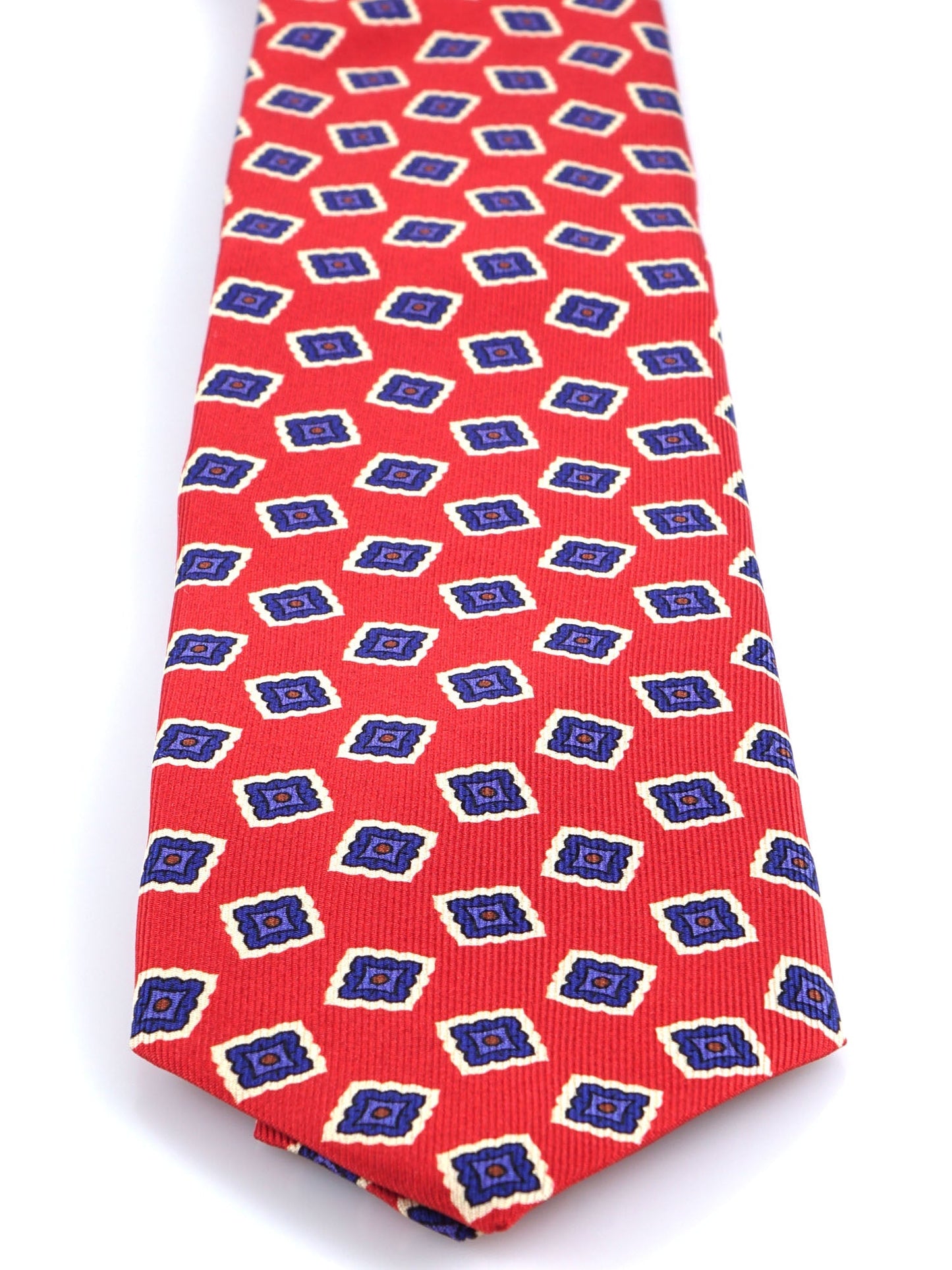 Luxury Silk Necktie in Orange