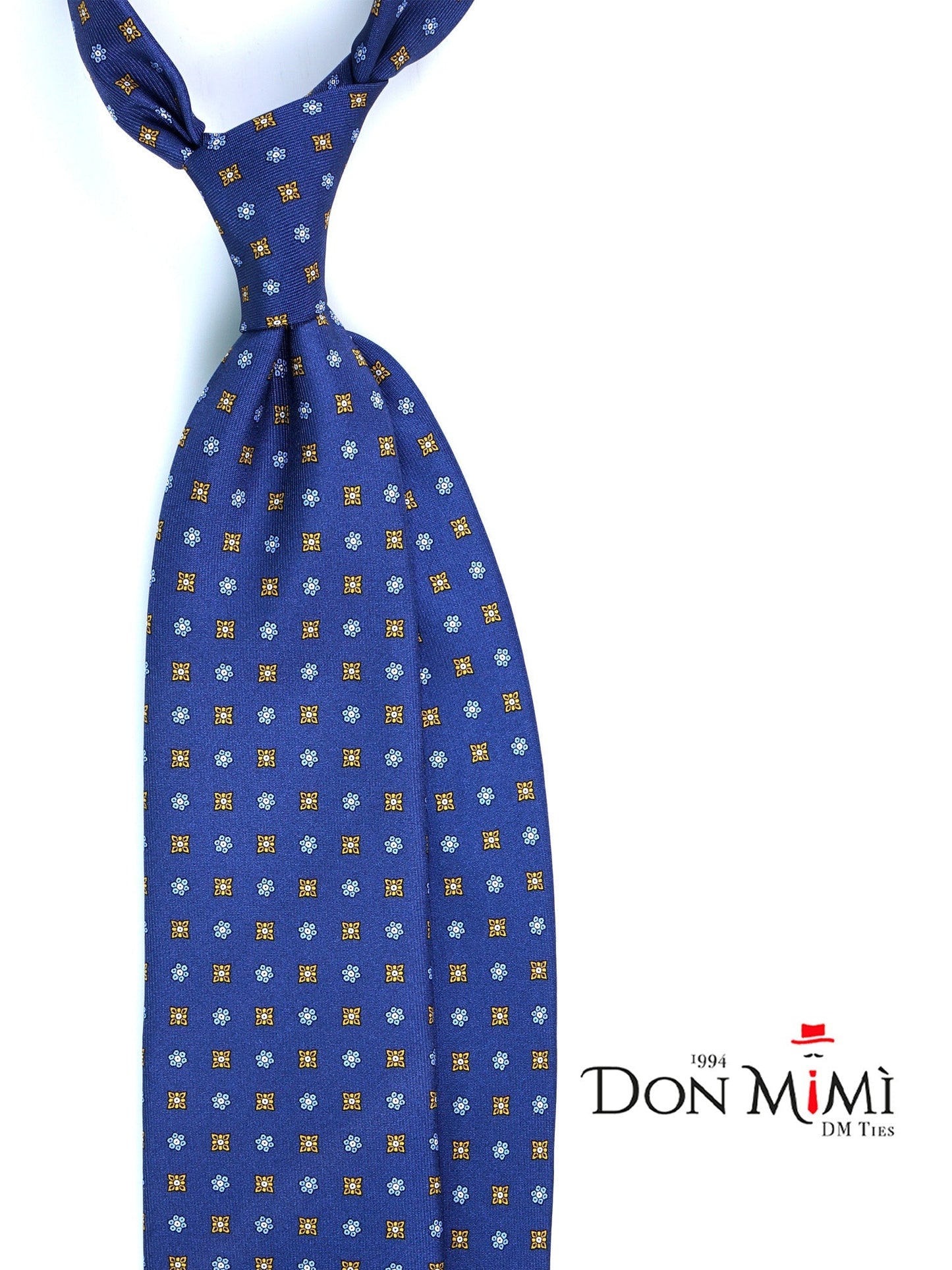Luxury Silk Necktie in Blue