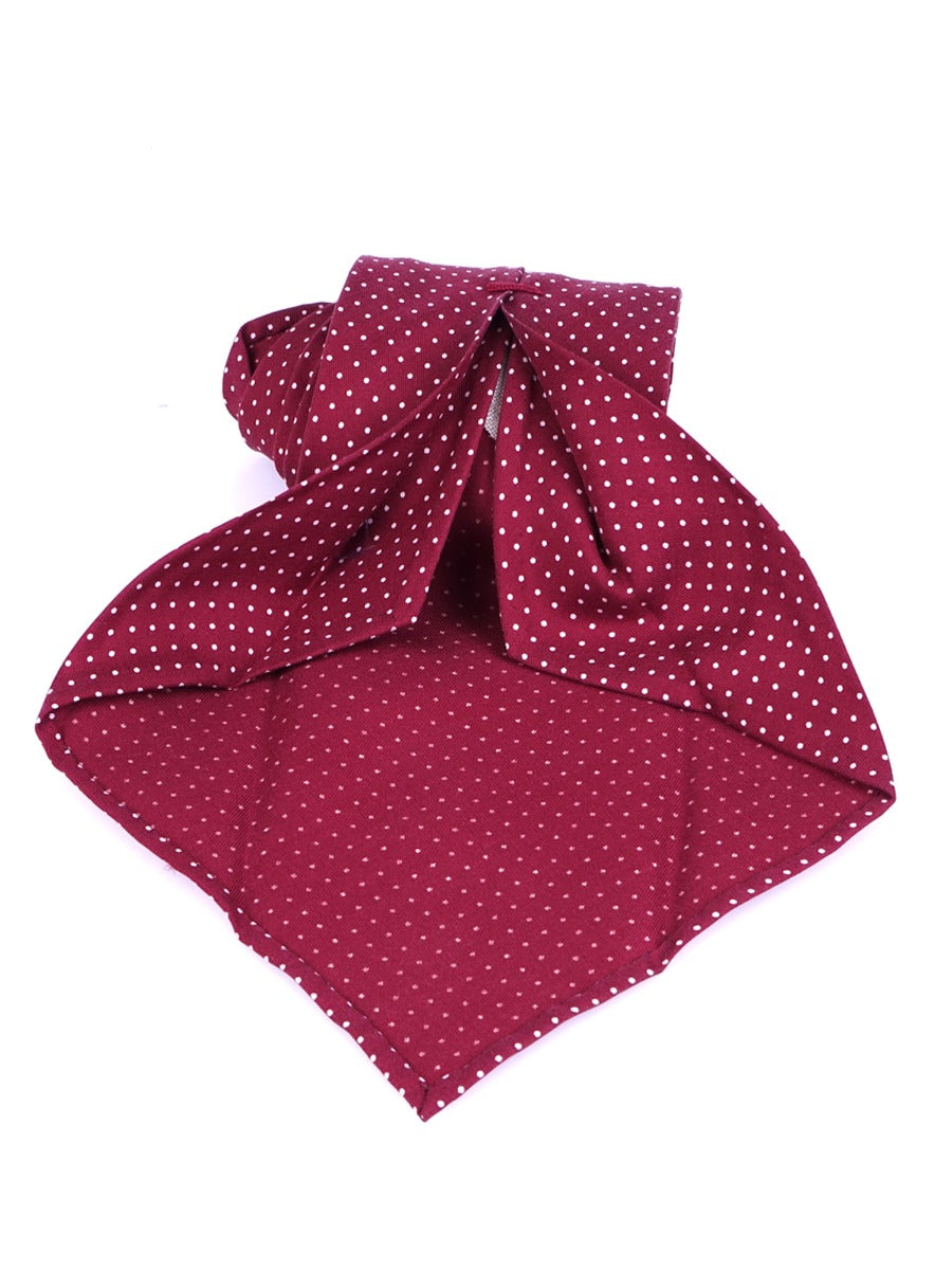 Luxury 7-Fold Tie – Bordeaux