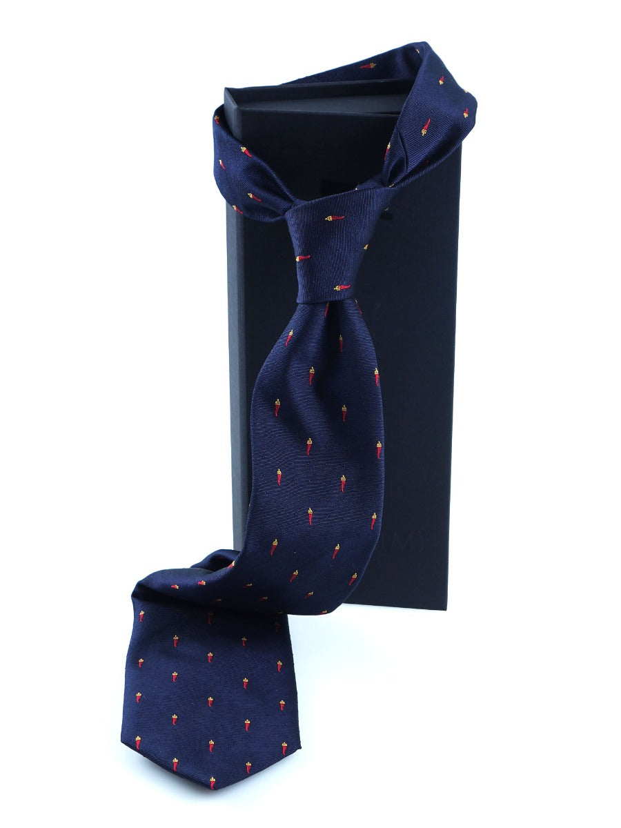 Luxury 7-Fold Tie – Platinum