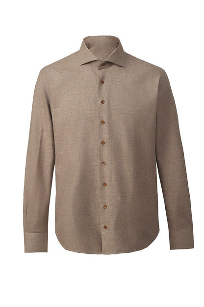 Cotton & Yak Wool Formal Shirt - The Drafting Room
