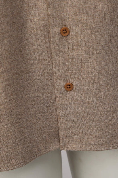 Cotton & Yak Wool Formal Shirt - The Drafting Room