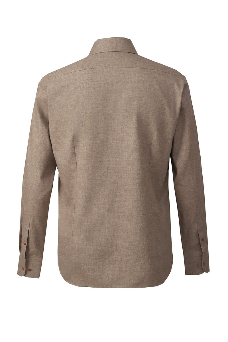 Cotton & Yak Wool Formal Shirt - The Drafting Room