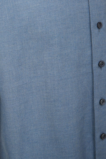 Cotton & Wool Brushed Shirt - The Drafting Room