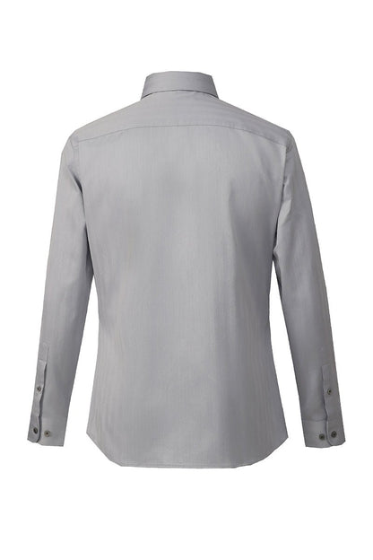 Herringbone Cotton Shirt - The Drafting Room