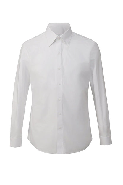 Cotton Pinpoint Shirt - The Drafting Room