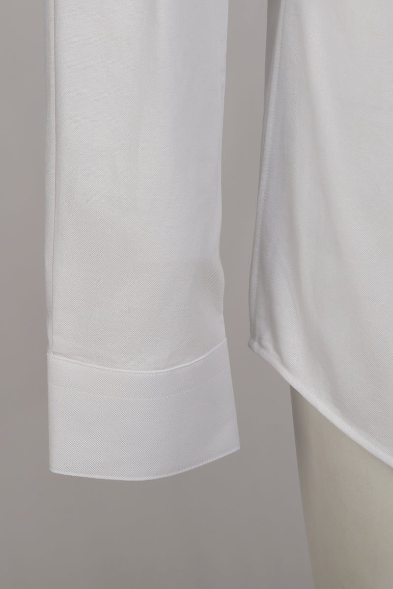 Cotton Pinpoint Shirt - The Drafting Room