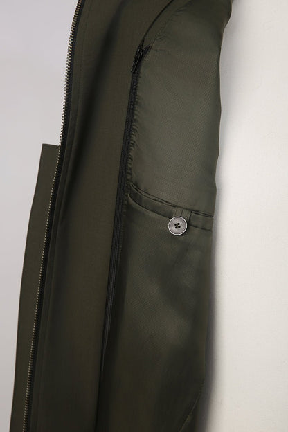 Wool - Blend Utility Jacket - The Drafting Room