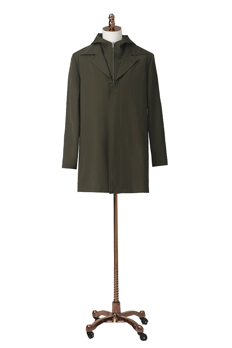 Wool - Blend Utility Jacket - The Drafting Room