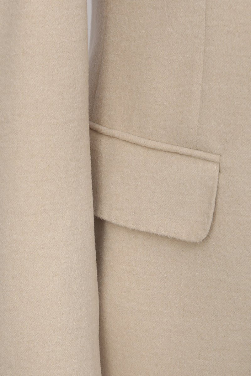 Camel Cashmere & Silk Double - Breasted Suit - The Drafting Room