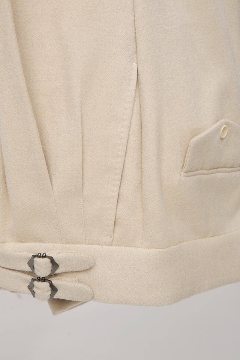 Camel Cashmere & Silk Double - Breasted Suit - The Drafting Room