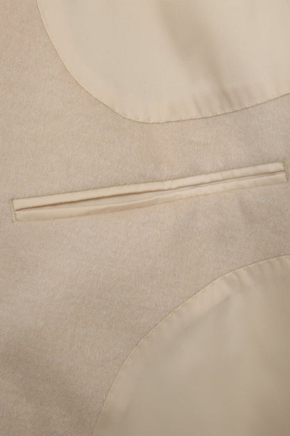 Camel Cashmere & Silk Double - Breasted Suit - The Drafting Room