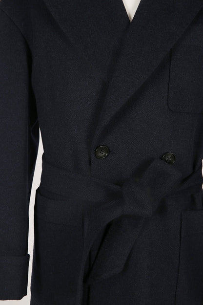 Wool, Cashmere & Silk Double - Breasted Overcoat - The Drafting Room