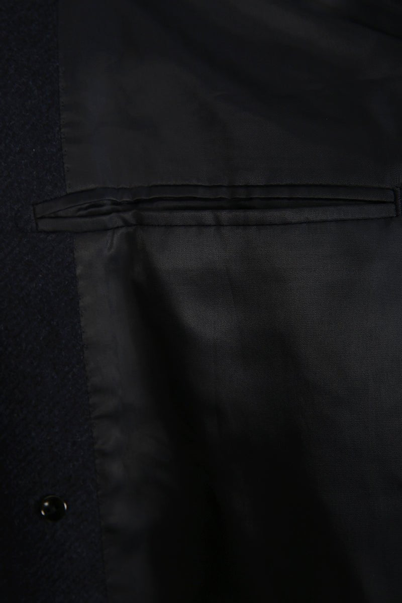 Wool, Cashmere & Silk Double - Breasted Overcoat - The Drafting Room