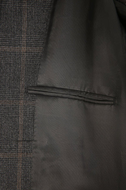 Plaid Wool Casual Jacket - The Drafting Room