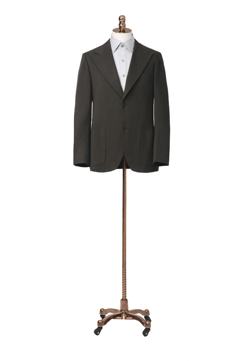 Cotton Stretch Unstructured Jacket