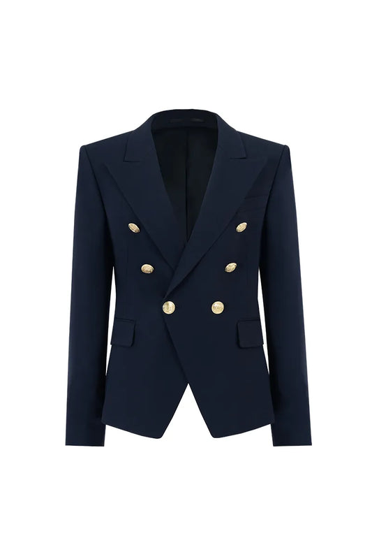 The Triacetate Tailored Peak-Lapel Blazer