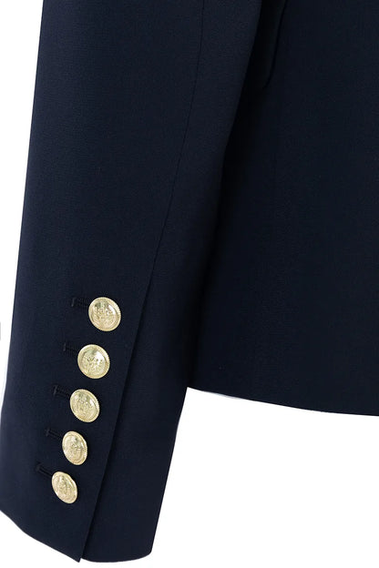 The Triacetate Tailored Peak-Lapel Blazer