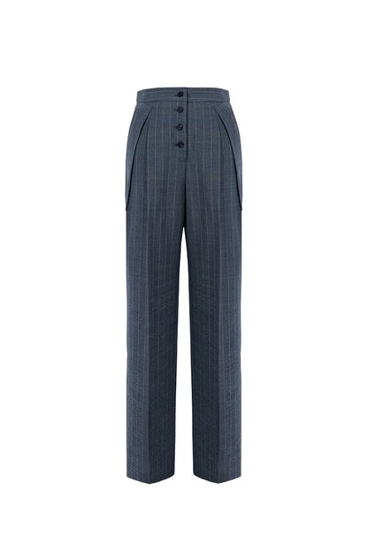 The Continuous-Waist Wool Trouser