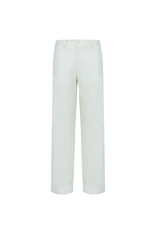 The Wide-Loop Relaxed Cotton Trousers