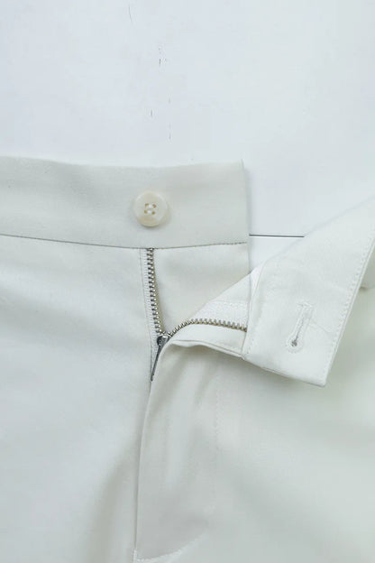 The Wide-Loop Relaxed Cotton Trousers