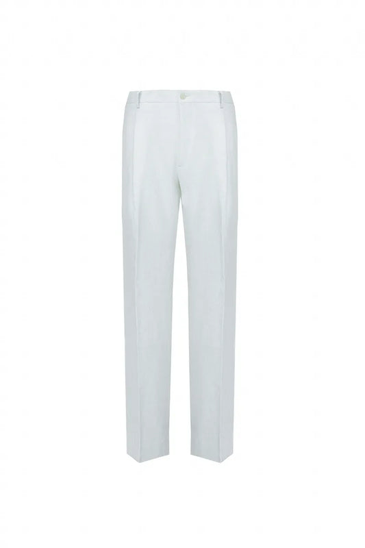 The Wide-Leg Linen Summer Trouser