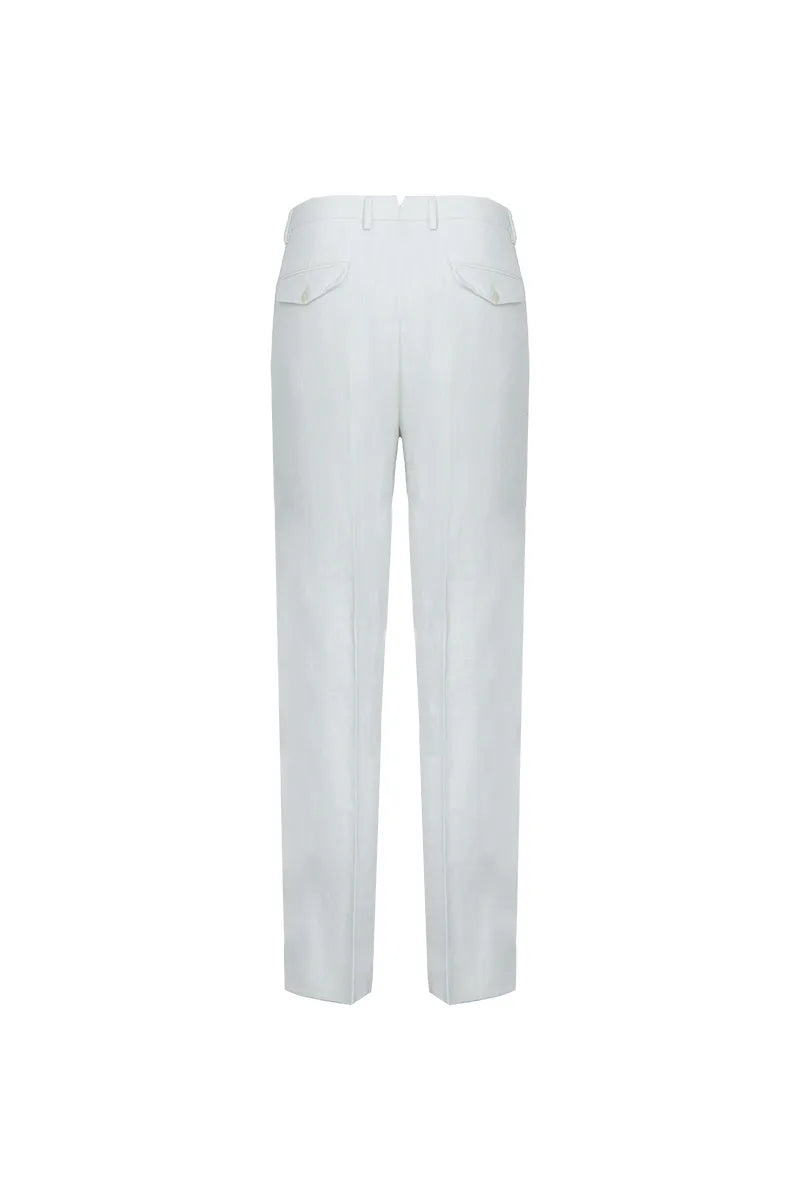 The Wide-Leg Linen Summer Trouser