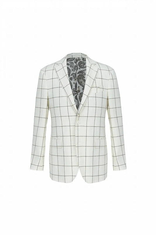 Fluid Structure Wool Linen Silk Jacket