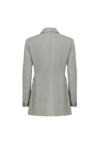 The Minimalist Retro Buttoned Jacket