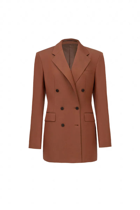 The Double-Breasted Notch-Lapel Blazer