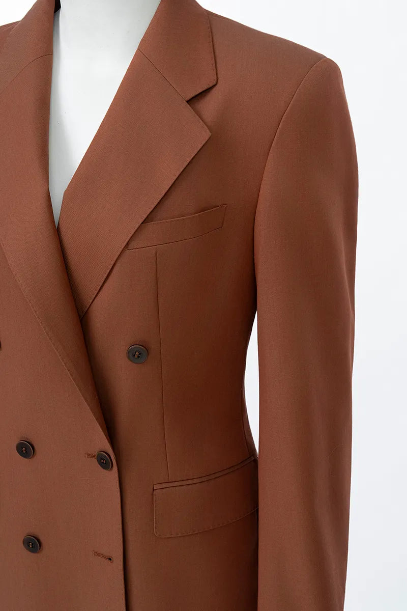 The Double-Breasted Notch-Lapel Blazer