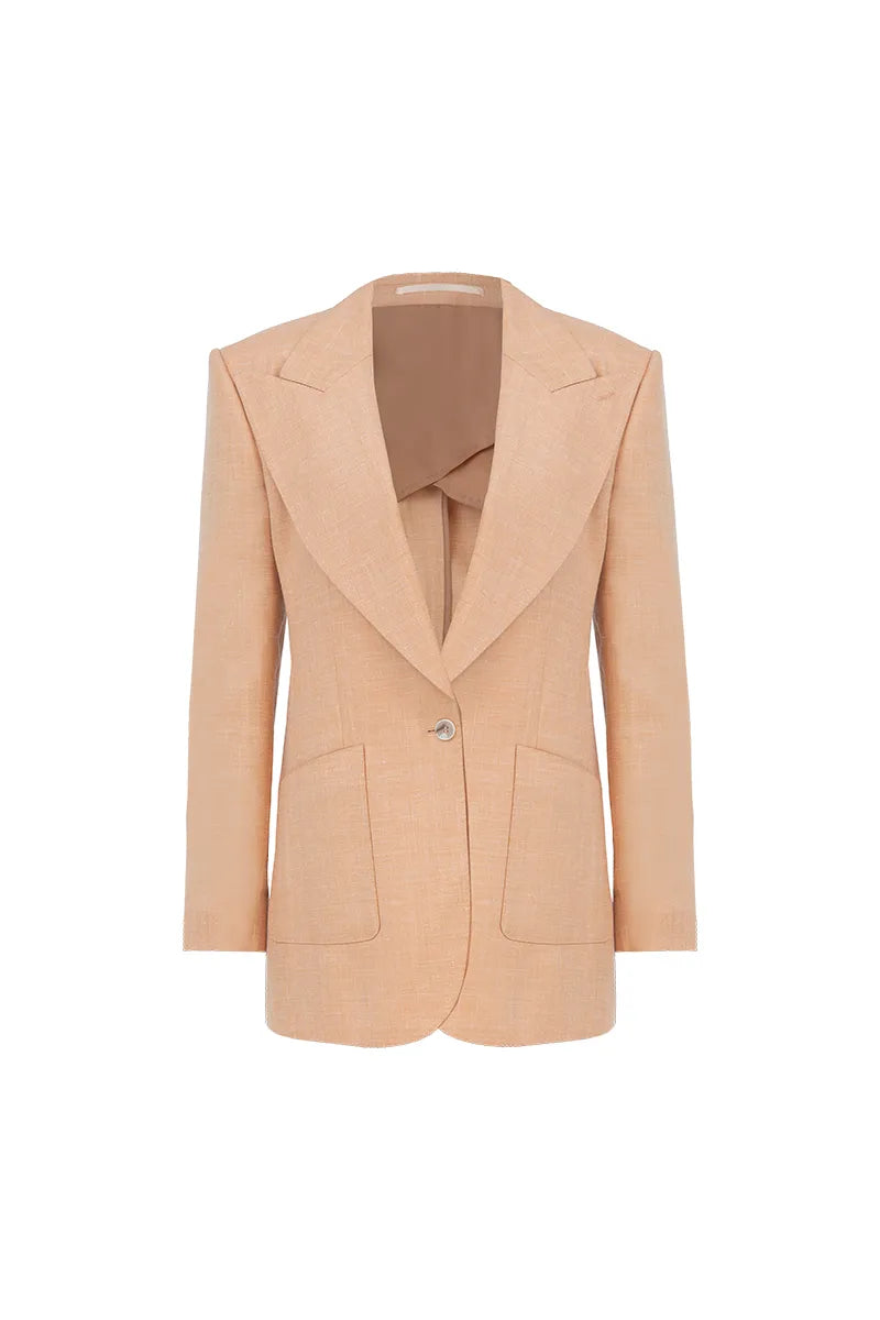 The Broad-Shoulder Patch-Pocket Blazer