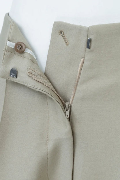The Draped High-Rise Trouser
