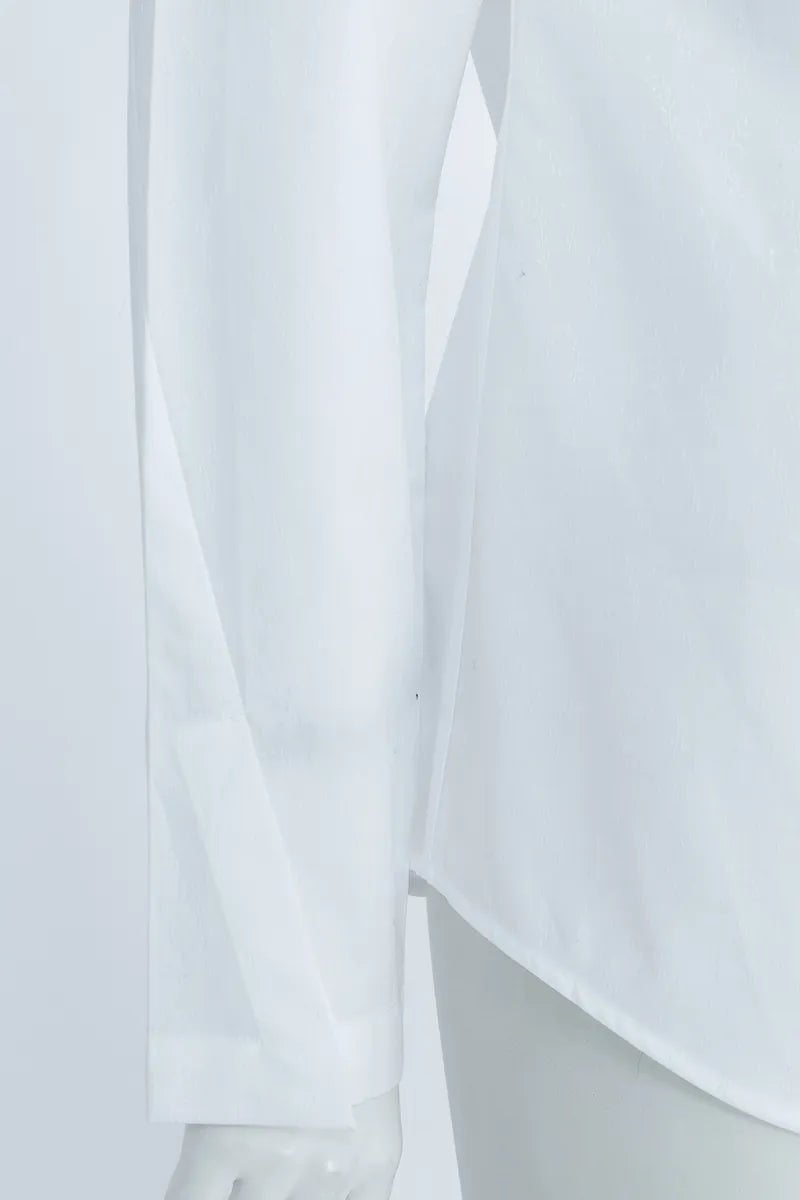 The Oversized Point-Collar Shirt