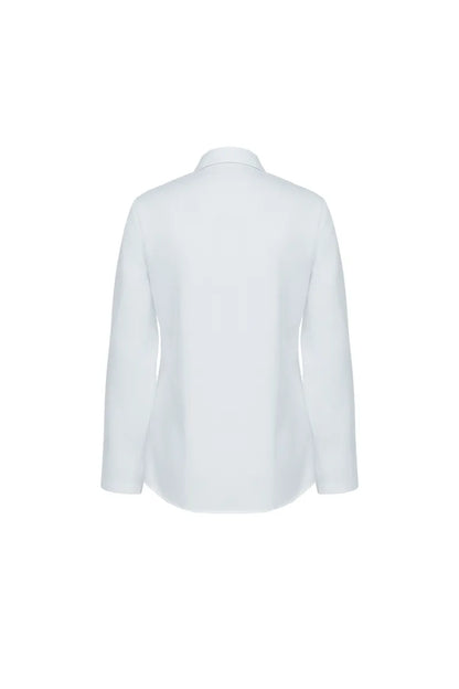 The Oversized Point-Collar Shirt