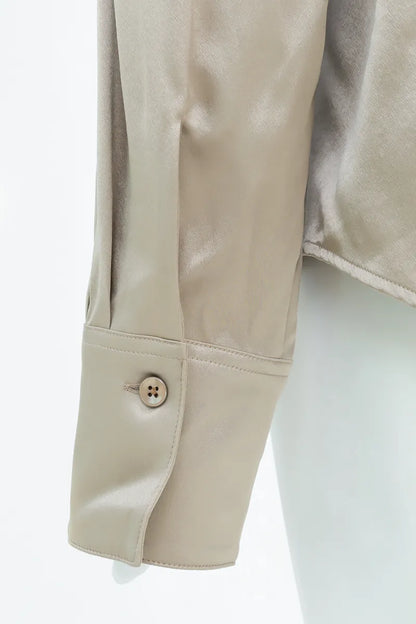 The Utility Silk Point-Collar Shirt