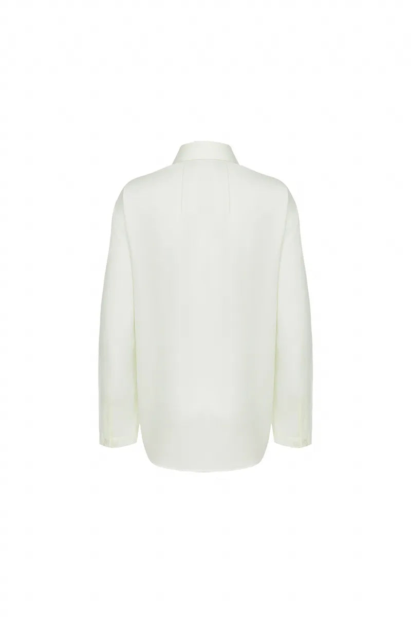 The Hidden-Placket Fitted Shirt